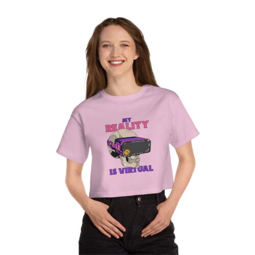 My Virtual Reality Champion Women's Heritage Cropped T-Shirt
