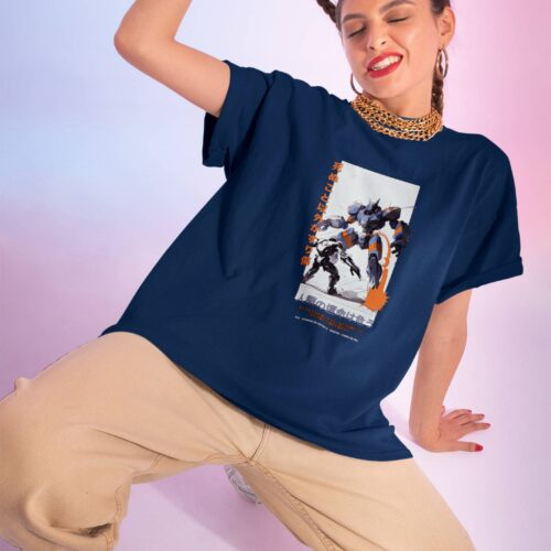 Giant-machine-5743H Sci- fi Champion Graphic T-Shirt